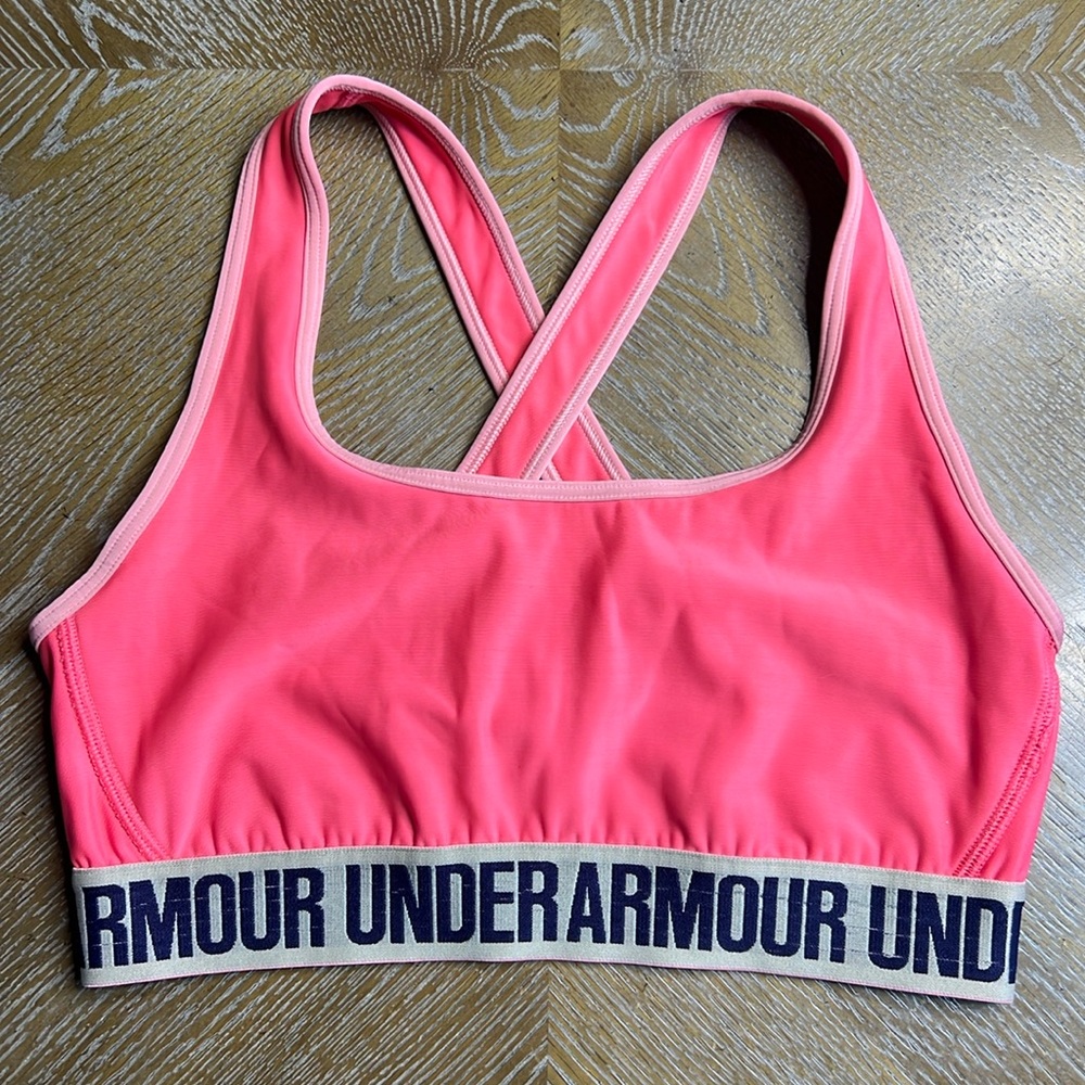 UNDER ARMOUR Neon Performance Sports Bra M